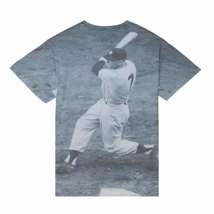 Men039s MLB Mitchell and Ness Highlight Sublimated Player Tee New York Yankees Mickey Mantle Men039s MLB Mitchell and Ness Highlight Sublimated Player Tee New York Yankees Mickey Mantle