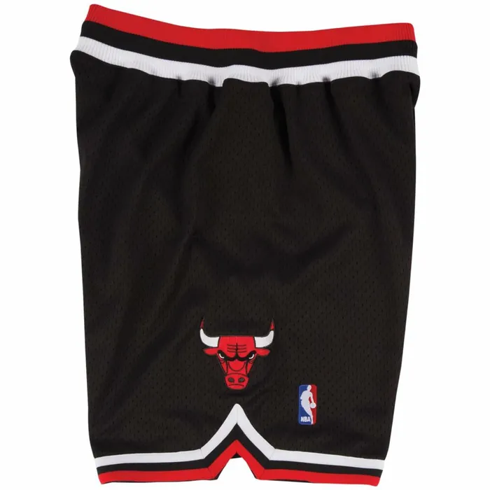 Men039s NBA Authentic Mitchell and Ness Authentic Shorts Chicago Bulls Alternate 199798 Men039s NBA Authentic Mitchell and Ness Authentic Shorts Chicago Bulls Alternate 199798