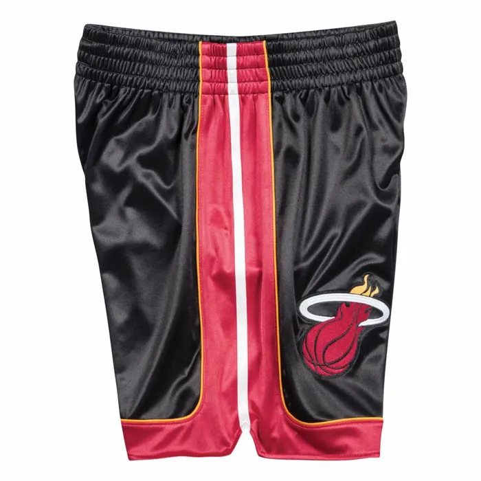 Men039s NBA Authentic Mitchell and Ness Authentic Shorts Miami Heat Road 200506 Men039s NBA Authentic Mitchell and Ness Authentic Shorts Miami Heat Road 200506