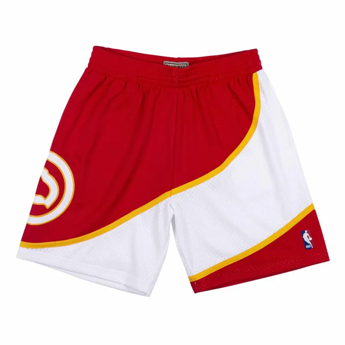 Men039s NBA Swingman Mitchell and Ness Swingman Shorts Atlanta Hawks 198687