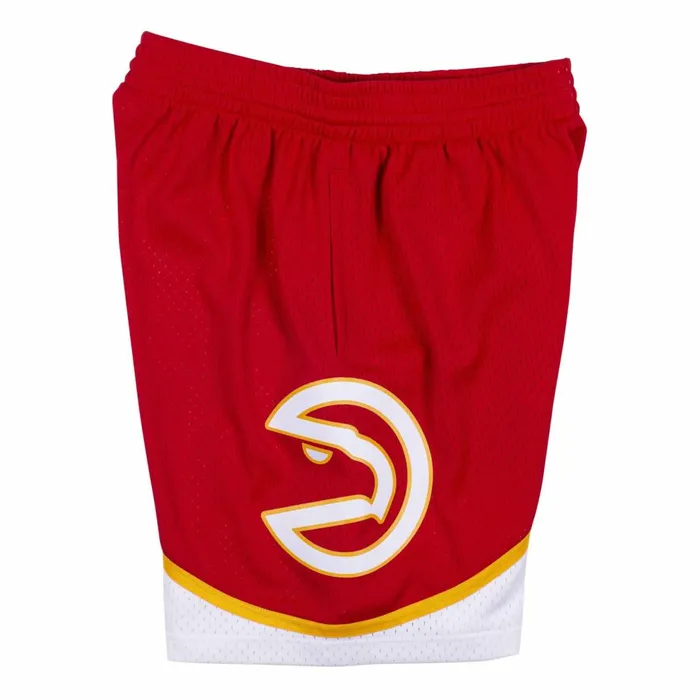 Men039s NBA Swingman Mitchell and Ness Swingman Shorts Atlanta Hawks 198687 Men039s NBA Swingman Mitchell and Ness Swingman Shorts Atlanta Hawks 198687