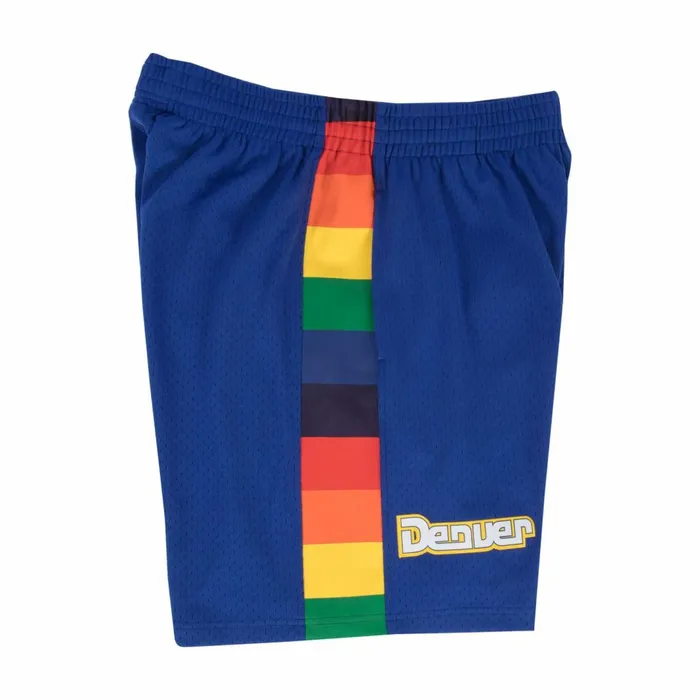 Men039s NBA Swingman Mitchell and Ness Swingman Shorts Denver Nuggets Road Men039s NBA Swingman Mitchell and Ness Swingman Shorts Denver Nuggets Road