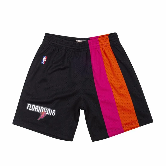 Men039s NBA Swingman Mitchell and Ness Swingman Shorts Miami Heat 200506