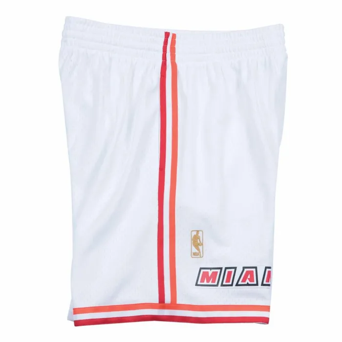 Men039s NBA Swingman Mitchell and Ness Swingman Shorts Miami Heat Home 199697 Men039s NBA Swingman Mitchell and Ness Swingman Shorts Miami Heat Home 199697