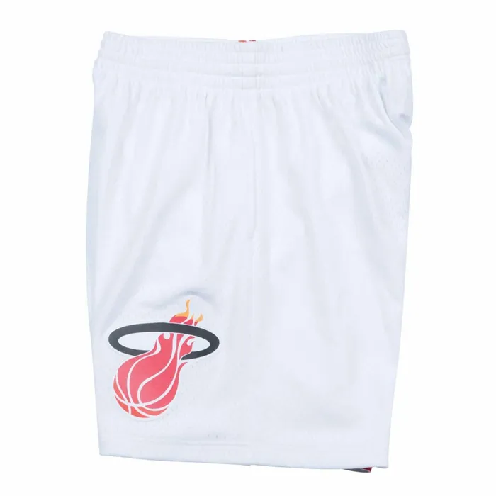 Men039s NBA Swingman Mitchell and Ness Swingman Shorts Miami Heat Home 199697 Men039s NBA Swingman Mitchell and Ness Swingman Shorts Miami Heat Home 199697