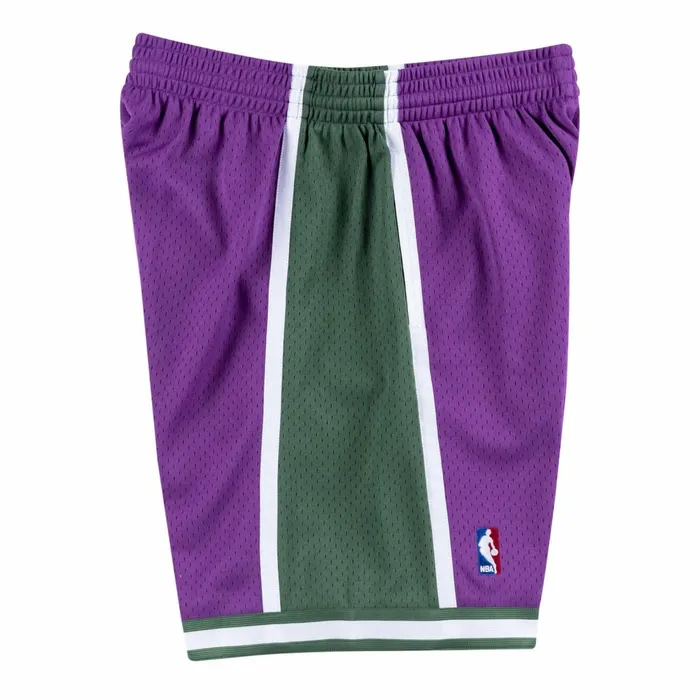 Men039s NBA Swingman Mitchell and Ness Swingman Shorts Milwaukee Bucks Road 200001 Men039s NBA Swingman Mitchell and Ness Swingman Shorts Milwaukee Bucks Road 200001