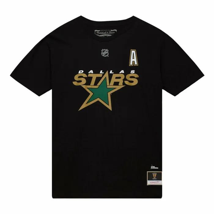 Men039s NHL Mitchell and Ness Name and Number Tee Dallas Stars Mike Modano