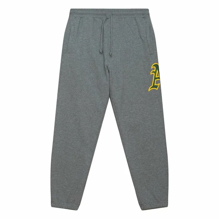 Men039s Pants Mitchell and Ness MLB Repeat Sweatpants Oakland Athletics