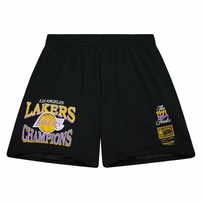 Men039s Shorts Mitchell and Ness Champions Era HWC Swingman Los Angeles Lakers Shorts Men039s Shorts Mitchell and Ness Champions Era HWC Swingman Los Angeles Lakers Shorts