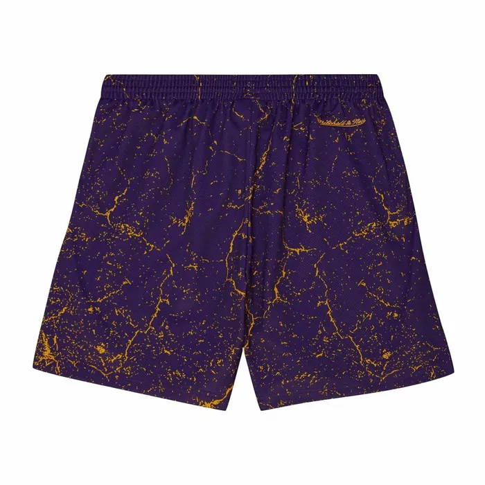 Men039s Shorts Mitchell and Ness Player Burst Mesh Shorts Los Angeles Lakers Shaquille O039Neal Men039s Shorts Mitchell and Ness Player Burst Mesh Shorts Los Angeles Lakers Shaquille O039Neal