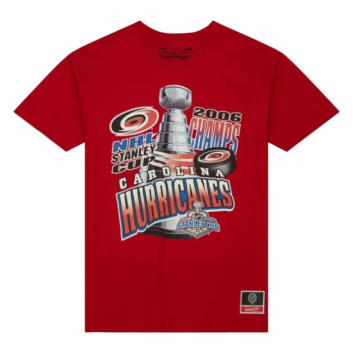 Men039s TShirts and Tops Mitchell and Ness Cup Chase Tee Carolina Hurricanes