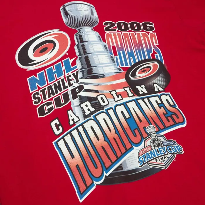 Men039s TShirts and Tops Mitchell and Ness Cup Chase Tee Carolina Hurricanes Men039s TShirts and Tops Mitchell and Ness Cup Chase Tee Carolina Hurricanes
