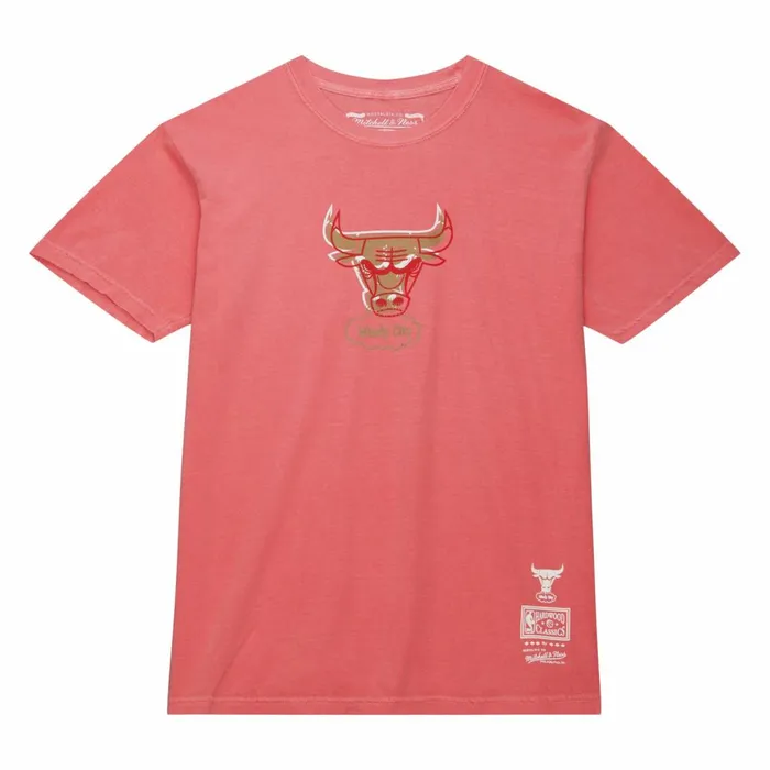 Men039s TShirts and Tops Mitchell and Ness Golden Hour Glaze SS Tee Chicago Bulls Men039s TShirts and Tops Mitchell and Ness Golden Hour Glaze SS Tee Chicago Bulls