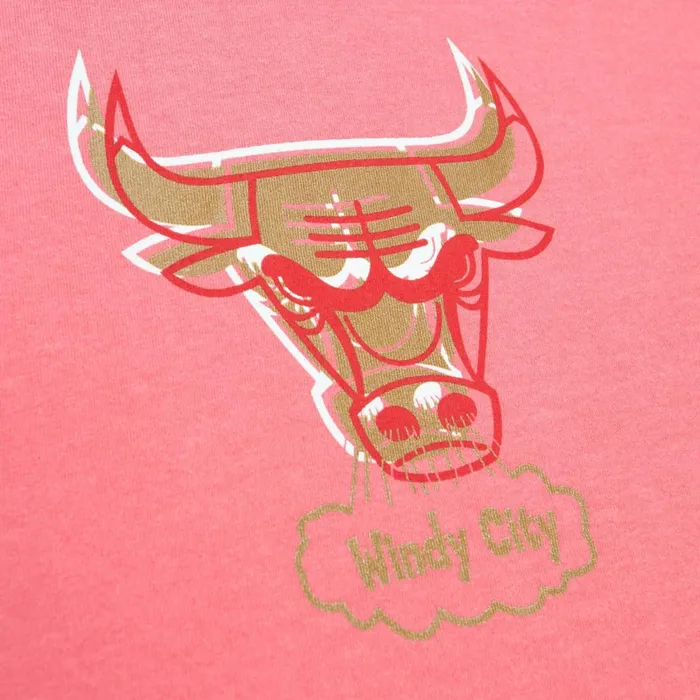 Men039s TShirts and Tops Mitchell and Ness Golden Hour Glaze SS Tee Chicago Bulls Men039s TShirts and Tops Mitchell and Ness Golden Hour Glaze SS Tee Chicago Bulls