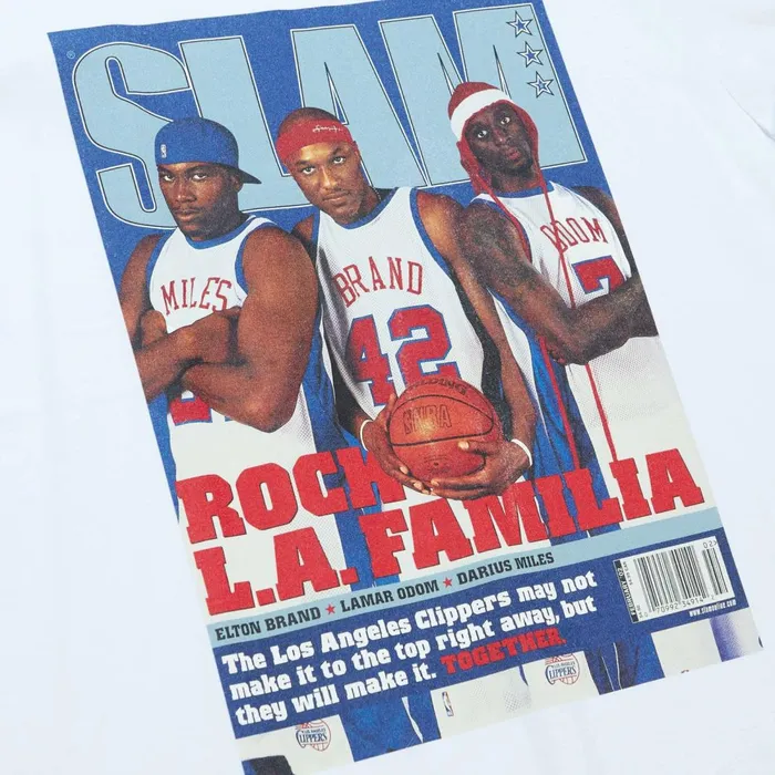 Men039s TShirts and Tops Mitchell and Ness Slam Cover Los Angeles Clippers Men039s TShirts and Tops Mitchell and Ness Slam Cover Los Angeles Clippers