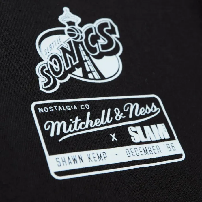 Men039s TShirts and Tops Mitchell and Ness Slam Cover Seattle Supersonics Shawn Kemp Men039s TShirts and Tops Mitchell and Ness Slam Cover Seattle Supersonics Shawn Kemp