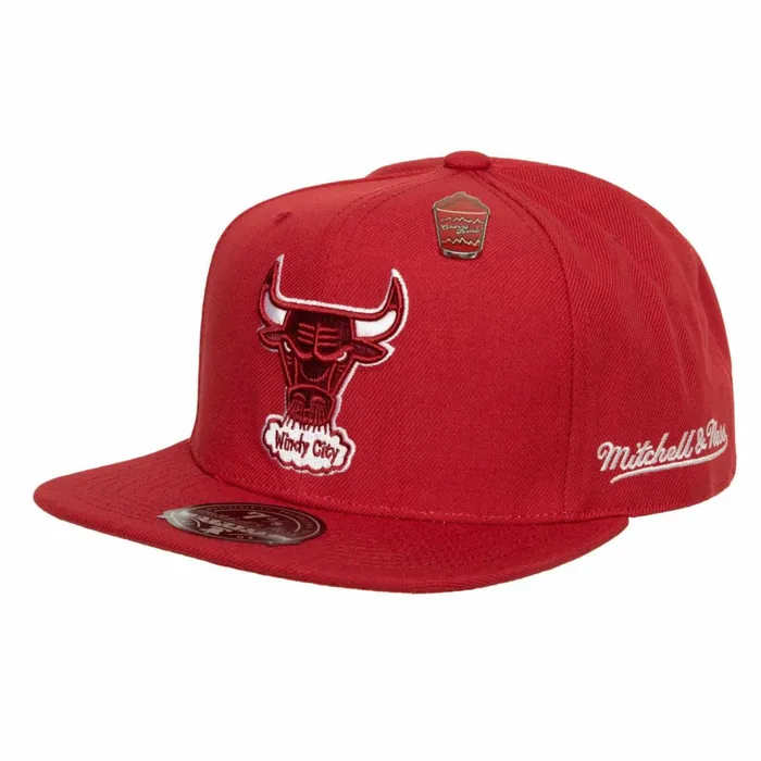 Men039sWomen039s Fitted 163 Styles Mitchell and Ness Cherry Bomb Fitted HWC Chicago Bulls Men039sWomen039s Fitted 163 Styles Mitchell and Ness Cherry Bomb Fitted HWC Chicago Bulls