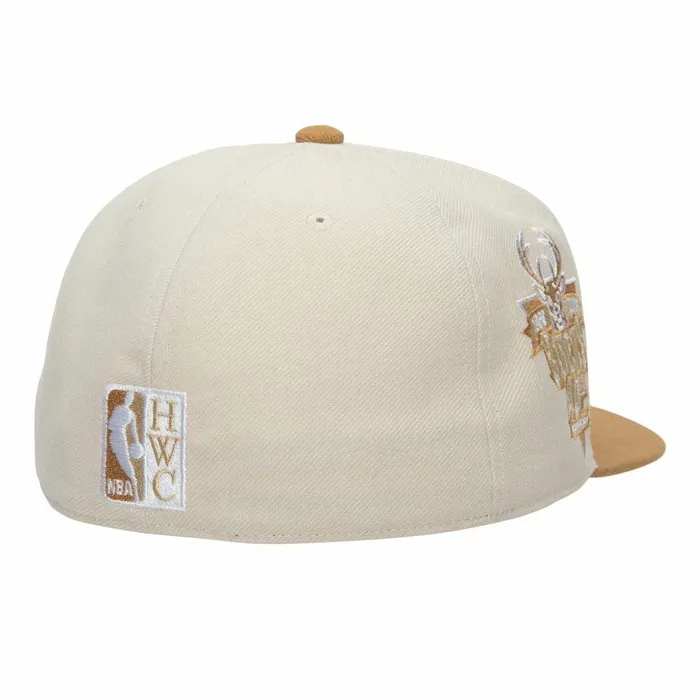 Men039sWomen039s Fitted 163 Styles Mitchell and Ness Sandman Fitted HWC Milwaukee Bucks Men039sWomen039s Fitted 163 Styles Mitchell and Ness Sandman Fitted HWC Milwaukee Bucks