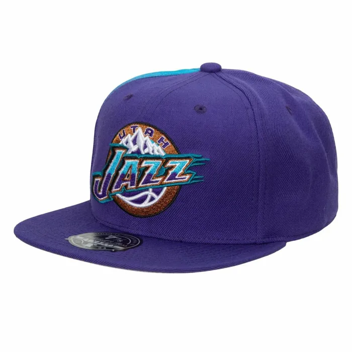 Men039sWomen039s Fitted 163 Styles Mitchell and Ness Tapestry Fitted HWC Utah Jazz Men039sWomen039s Fitted 163 Styles Mitchell and Ness Tapestry Fitted HWC Utah Jazz