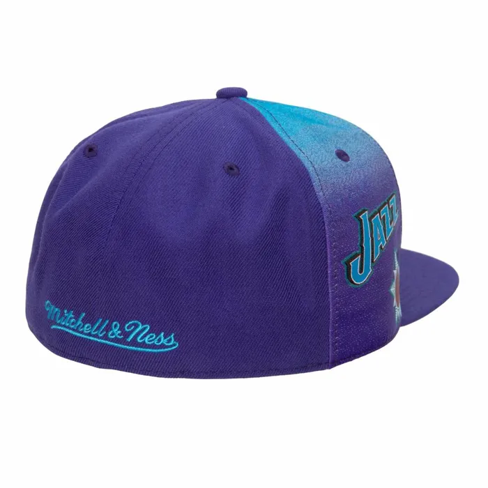 Men039sWomen039s Fitted 163 Styles Mitchell and Ness Tapestry Fitted HWC Utah Jazz Men039sWomen039s Fitted 163 Styles Mitchell and Ness Tapestry Fitted HWC Utah Jazz