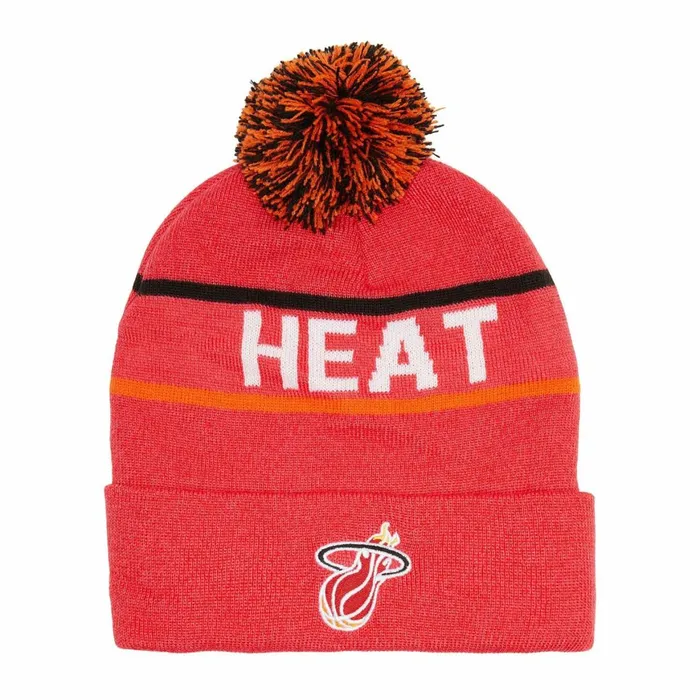 Men039sWomen039s Knit 154 Styles Mitchell and Ness Reload 20 Pom Knit Beanie Miami Heat Men039sWomen039s Knit 154 Styles Mitchell and Ness Reload 20 Pom Knit Beanie Miami Heat