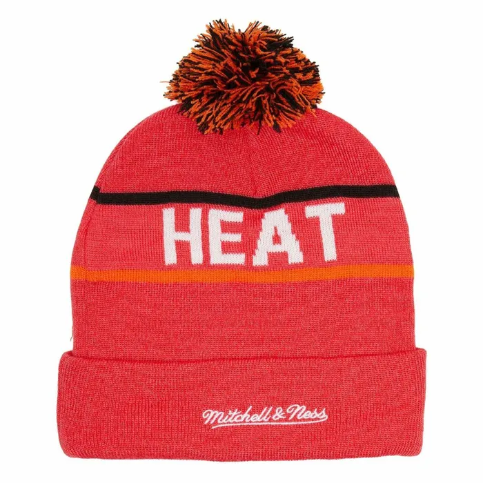 Men039sWomen039s Knit 154 Styles Mitchell and Ness Reload 20 Pom Knit Beanie Miami Heat Men039sWomen039s Knit 154 Styles Mitchell and Ness Reload 20 Pom Knit Beanie Miami Heat