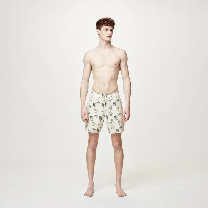 Men ANDY HERITAGE P 17 BRDS Picture Organic Clothing Shorts