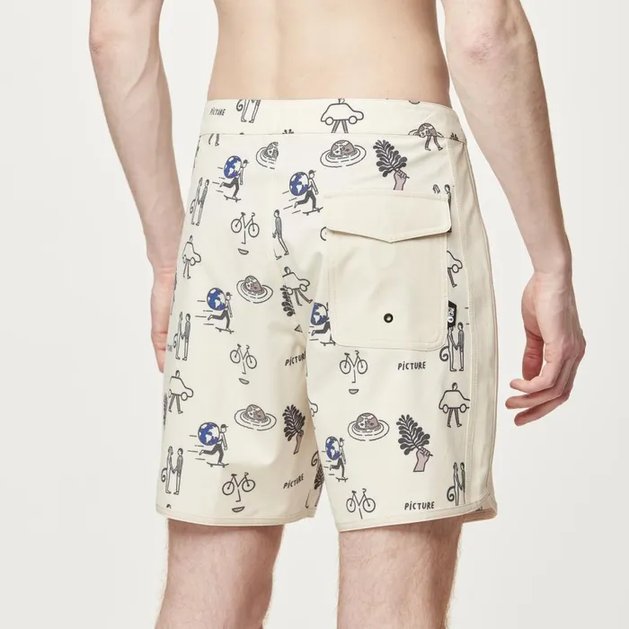 Men ANDY HERITAGE P 17 BRDS Picture Organic Clothing Shorts
