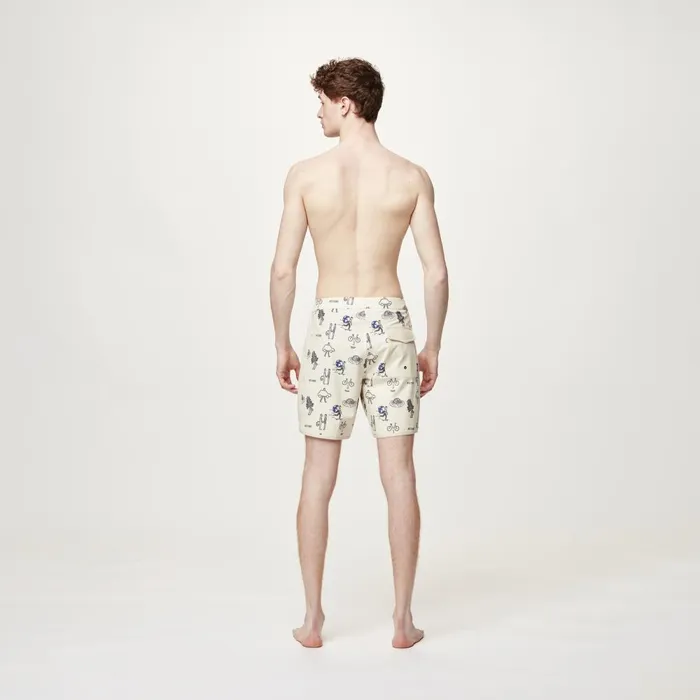 Men ANDY HERITAGE P 17 BRDS Picture Organic Clothing Shorts