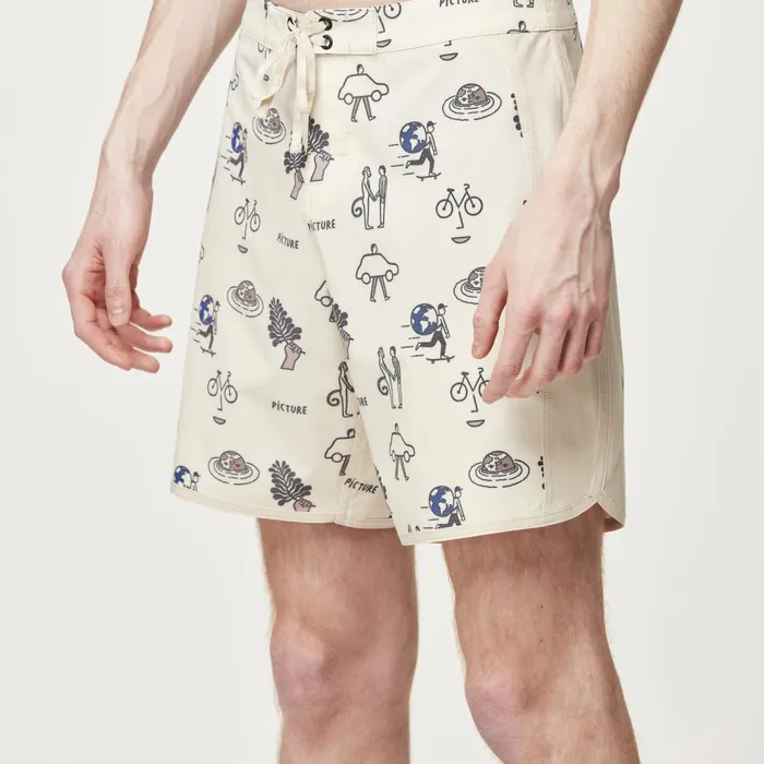 Men ANDY HERITAGE P 17 BRDS Picture Organic Clothing Shorts