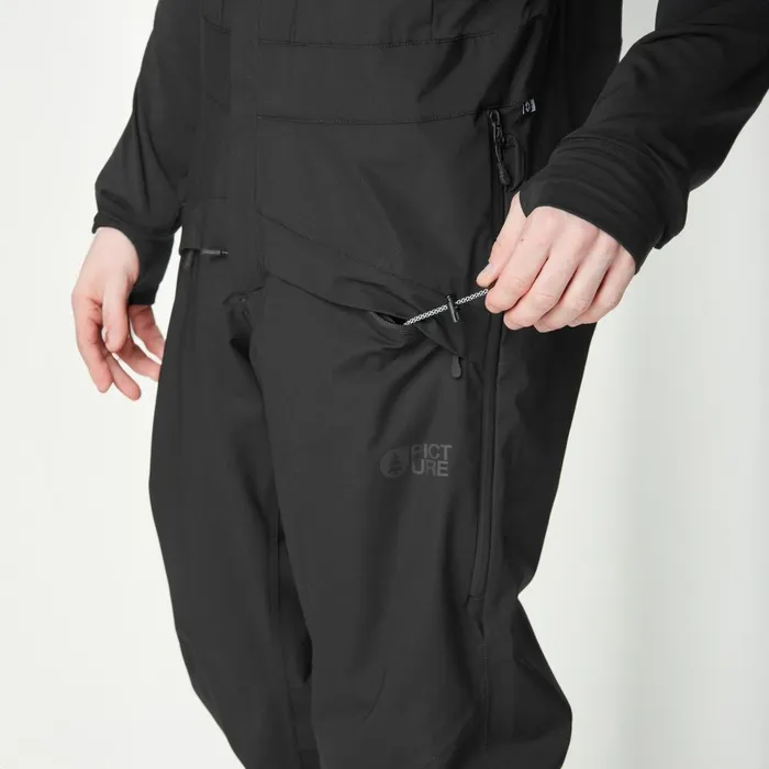 Men AVENING BIB PANTS Picture Organic Clothing Snow Pants