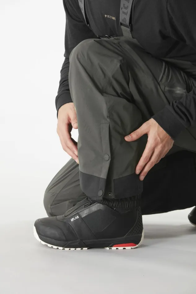 Men AVENING BIB PANTS Picture Organic Clothing Snow Pants