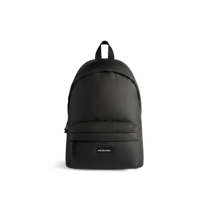 Men Backpacks Balenciaga Explorer Backpack In Black