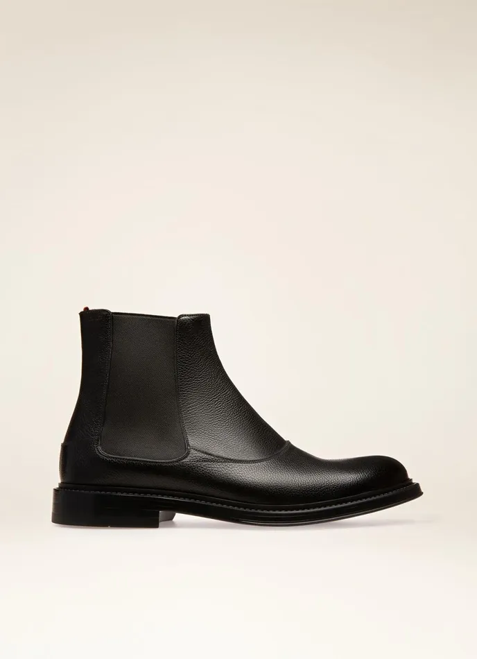 Men Bally Boots Nimir 8211 Leather Boots In Black
