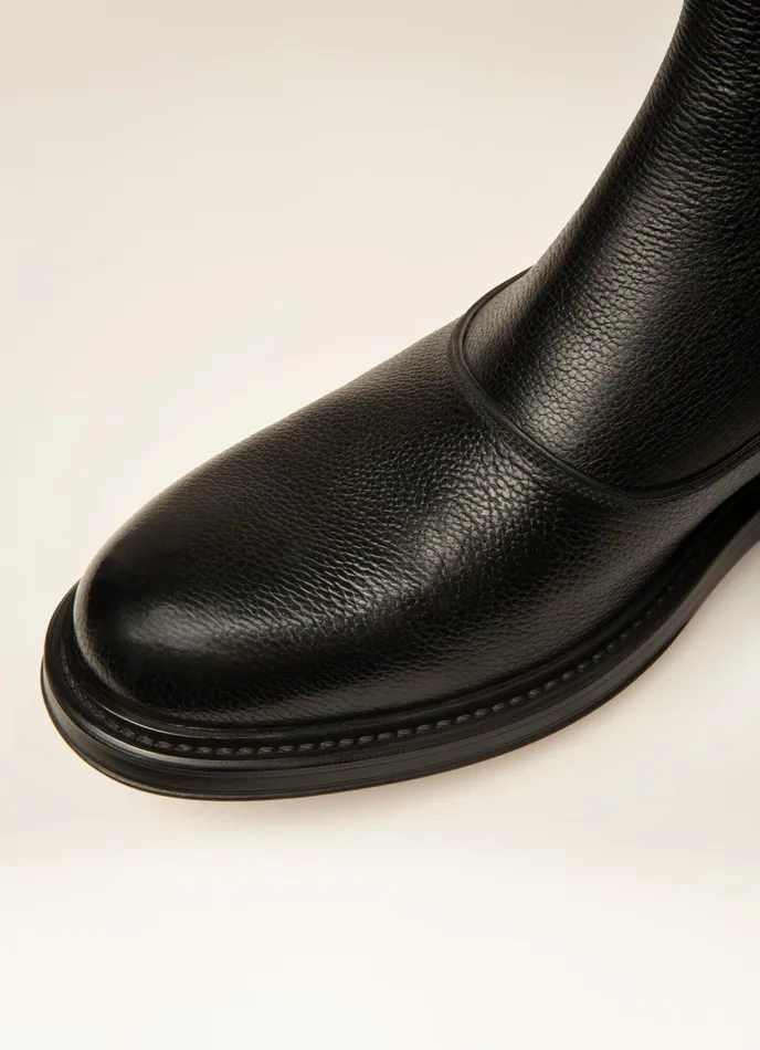 Men Bally Boots Nimir 8211 Leather Boots In Black