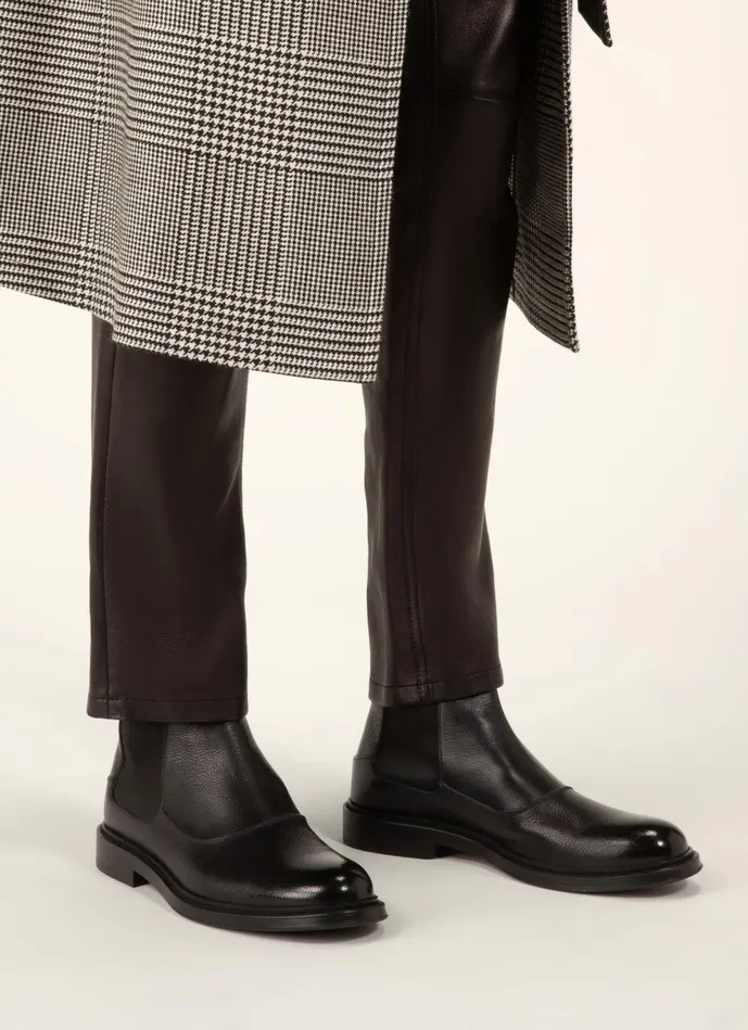 Men Bally Boots Nimir 8211 Leather Boots In Black