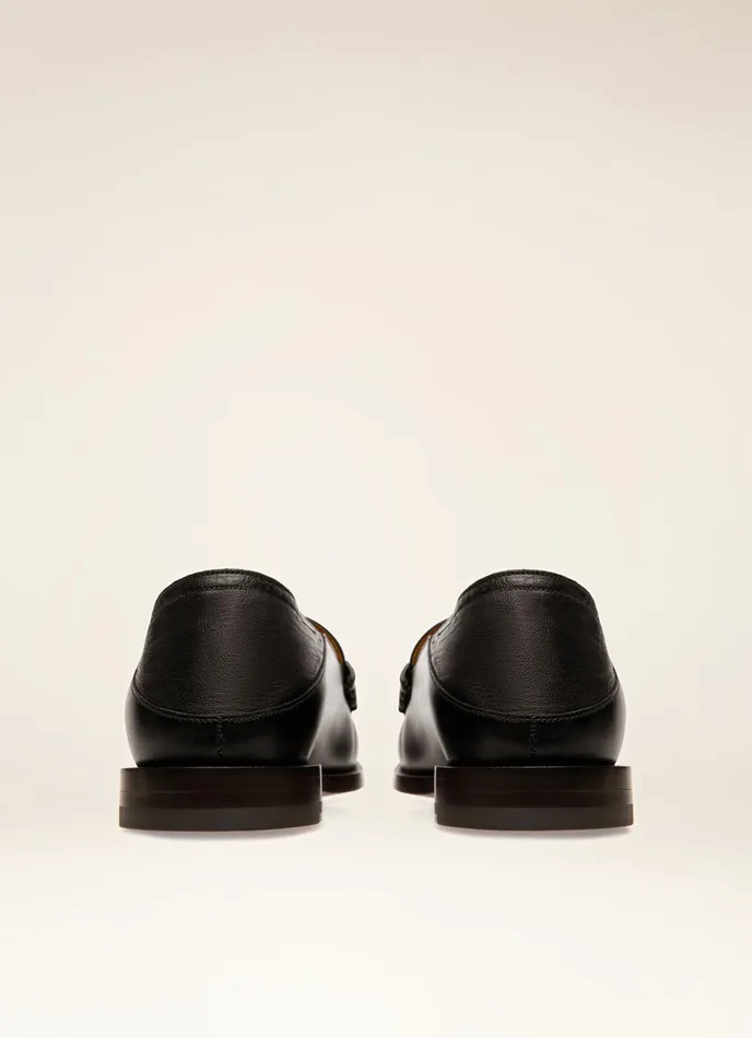Men Bally Loafers And Moccasins Coriano 8211 Leather Moccasins In Black