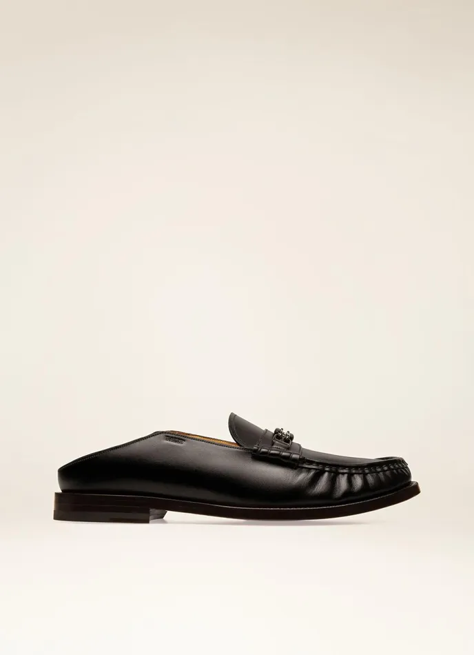 Men Bally Loafers And Moccasins Coriano 8211 Leather Moccasins In Black