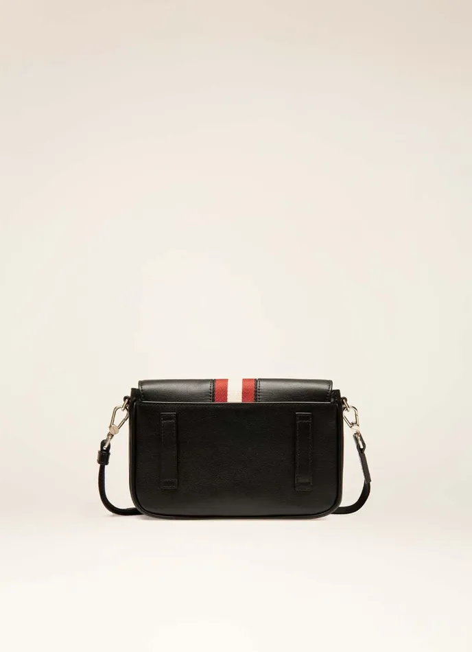Men Bally Messenger Bags Bodhi 8211 Leather Phone Wallet In Black