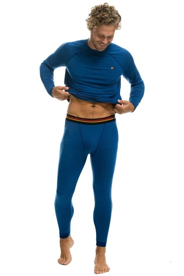 Men Base Layers Aviator Nation Micro Modal Base Layer Bottom 8211 Royal