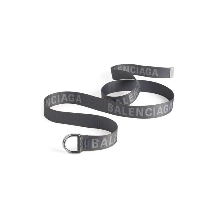 Men Belts Balenciaga D Ring Belt In Blue