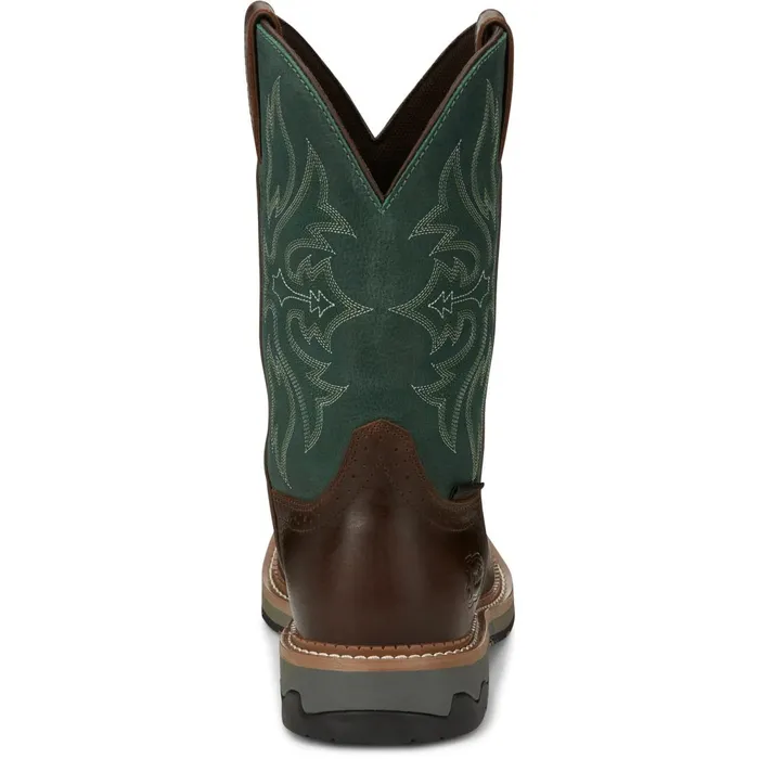 MEN Bolt 11034 Waterproof Hickory Justin Boots Work