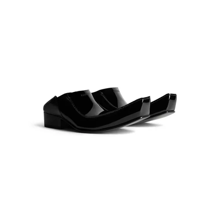 Men Boots and Derbies Balenciaga Romeo Mule In Black