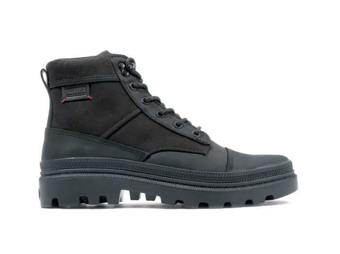 Men Boots PALLADIUM PALLATROOPER ROUGH Black