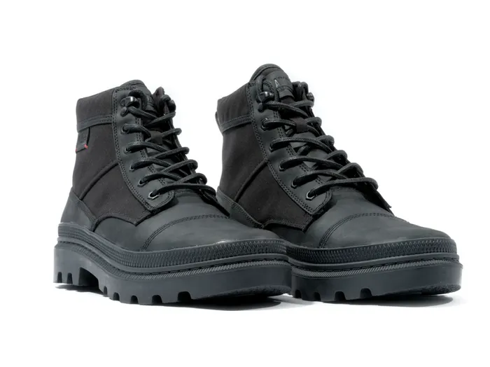 Men Boots PALLADIUM PALLATROOPER ROUGH Black Men Boots PALLADIUM PALLATROOPER ROUGH Black