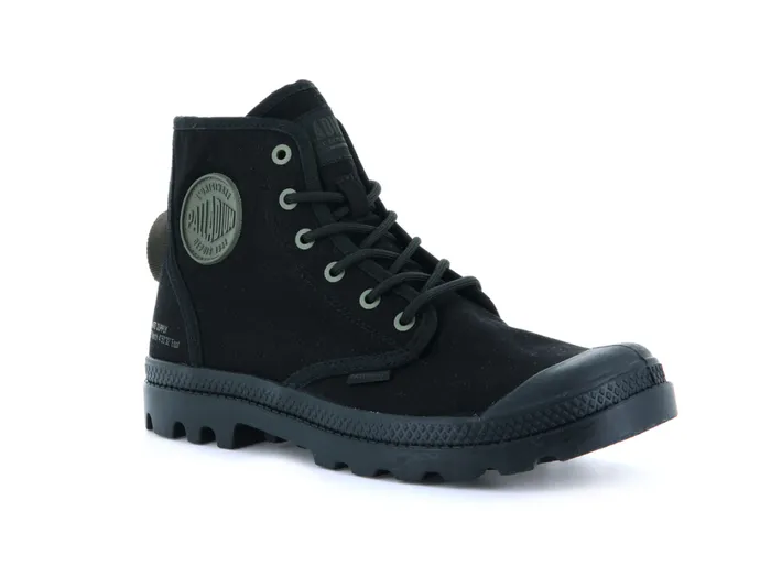 Men Boots PALLADIUM PAMPA HI HTG SUPPLY Blackblack Men Boots PALLADIUM PAMPA HI HTG SUPPLY Blackblack