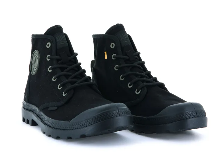 Men Boots PALLADIUM PAMPA HI HTG SUPPLY Blackblack Men Boots PALLADIUM PAMPA HI HTG SUPPLY Blackblack