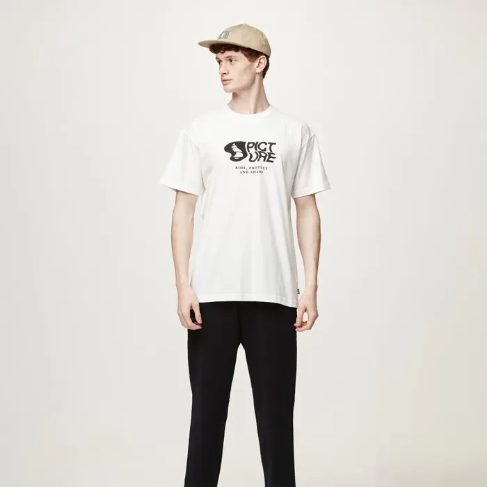 Men BSMNT REFLA TEE Picture Organic Clothing TShirts