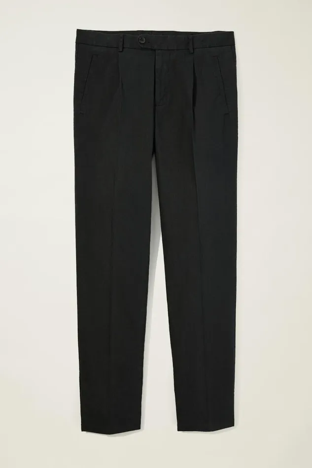 Men Coastal Linen Pant Jet Black Bonobos Seasonal Pants