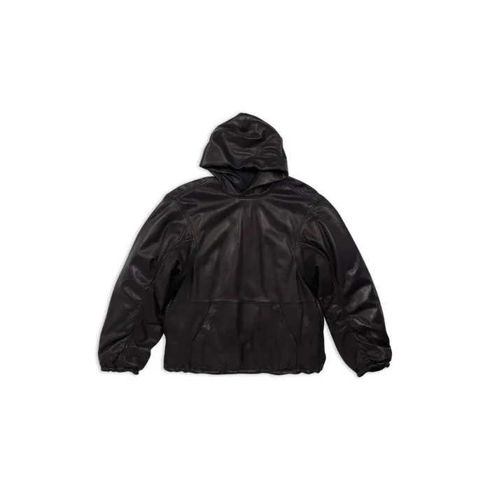 Men Coats and Jackets Balenciaga Hoodie Oversized In Black